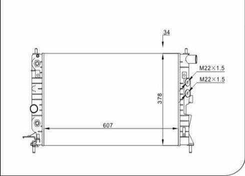 TQ 57248 - Радиатор, охлаждение двигателя autospares.lv