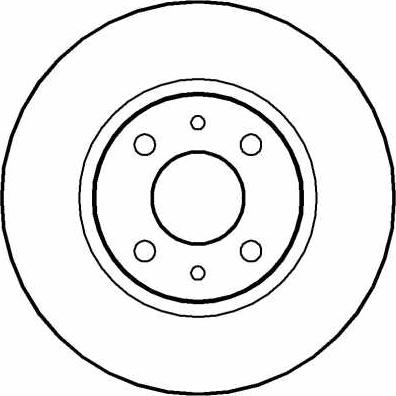 TQ TQ-DP065 - Тормозной диск autospares.lv