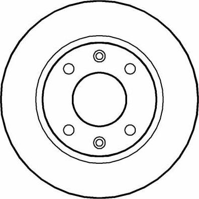 TQ TQ-DP064 - Тормозной диск autospares.lv