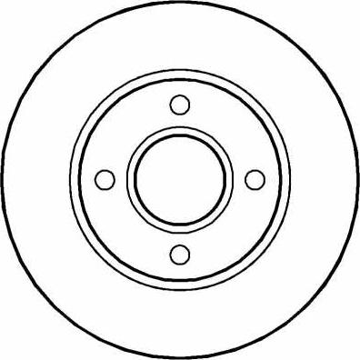 TQ 140254 - Тормозной диск autospares.lv