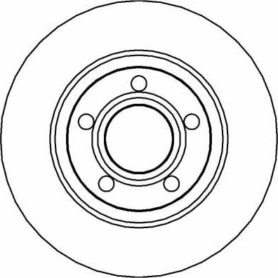 TQ 116968 - Тормозной диск autospares.lv