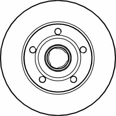 TQ TQ-DP061 - Тормозной диск autospares.lv