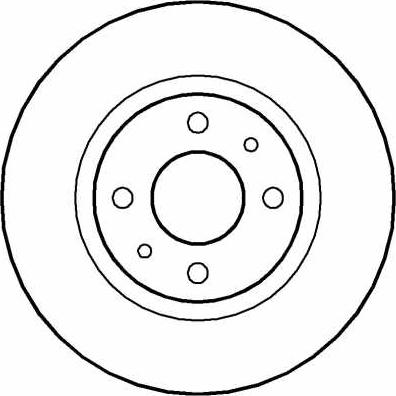 TQ 117168 - Тормозной диск autospares.lv