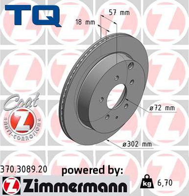 TQ 244523 - Тормозной диск autospares.lv