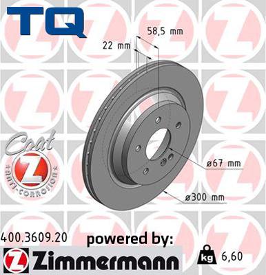 TQ 244604 - Тормозной диск autospares.lv