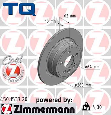 TQ 244670 - Тормозной диск autospares.lv