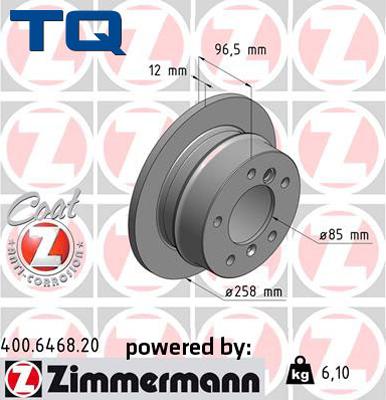 TQ 229489 - Тормозной диск autospares.lv