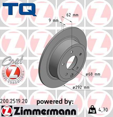 TQ 229473 - Тормозной диск autospares.lv