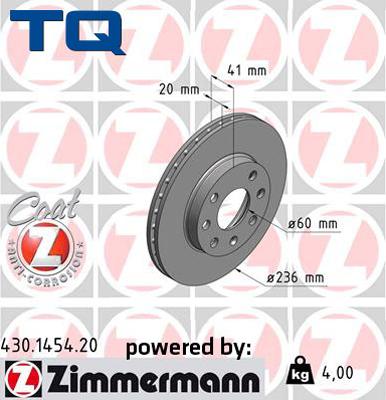 TQ 222759 - Тормозной диск autospares.lv