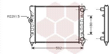 TQ TQ-49002024 - Радиатор, охлаждение двигателя autospares.lv