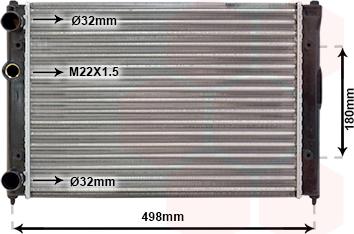 TQ TQ-49002022 - Радиатор, охлаждение двигателя autospares.lv