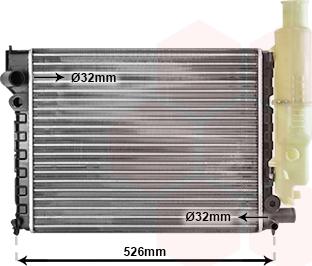 TQ TQ-40002092 - Радиатор, охлаждение двигателя autospares.lv