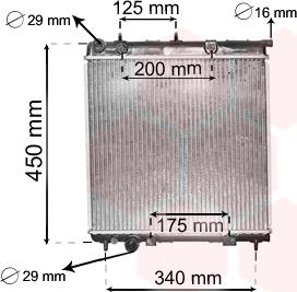 TQ TQ-40002288 - Радиатор, охлаждение двигателя autospares.lv