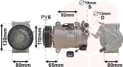 TQ TQ-4001K703 - Компрессор кондиционера autospares.lv