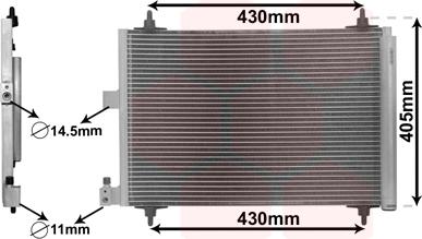 TQ TQ-09005173 - Конденсатор кондиционера autospares.lv