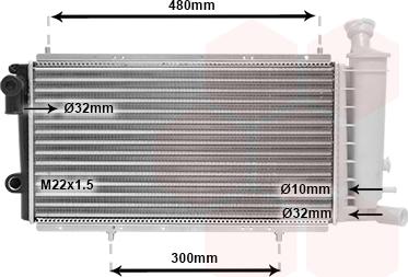 TQ TQ-09002033 - Радиатор, охлаждение двигателя autospares.lv