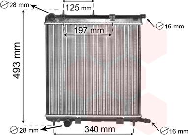 TQ TQ-09002188 - Радиатор, охлаждение двигателя autospares.lv