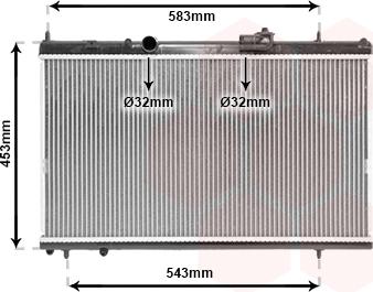 TQ TQ-09002228 - Радиатор, охлаждение двигателя autospares.lv