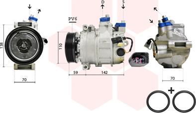 TQ TQ-0300K029 - Компрессор кондиционера autospares.lv