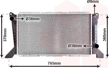 TQ TQ-18002203 - Радиатор, охлаждение двигателя autospares.lv