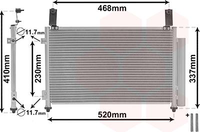 TQ TQ-81005081 - Конденсатор кондиционера autospares.lv