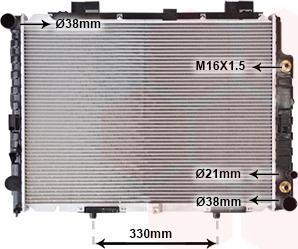 TQ TQ-30002283 - Радиатор, охлаждение двигателя autospares.lv