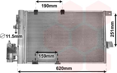 TQ TQ-37005251 - Конденсатор кондиционера autospares.lv