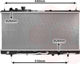 TQ TQ-27002152 - Радиатор, охлаждение двигателя autospares.lv