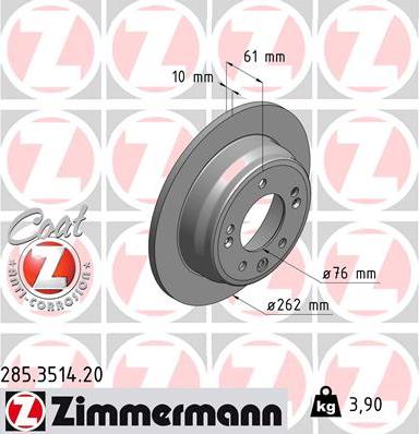 TQ TQ-BD0553 - Тормозной диск autospares.lv