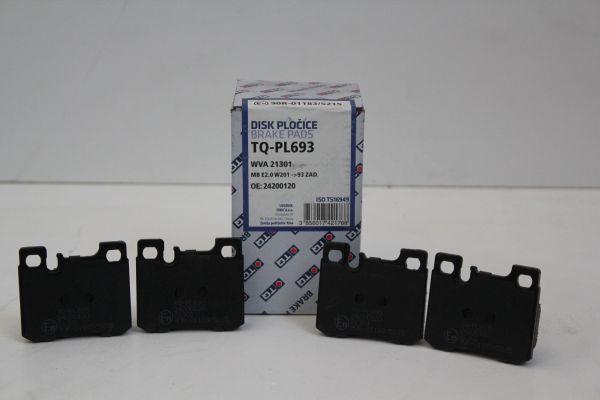 TQ TQ-PL693 - Тормозные колодки, дисковые, комплект autospares.lv