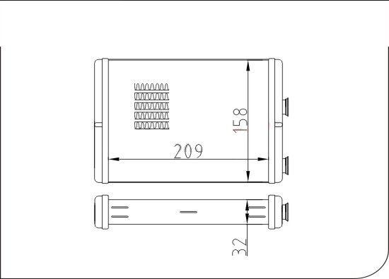 TQ TQ-YMLBH145 - Теплообменник, отопление салона autospares.lv