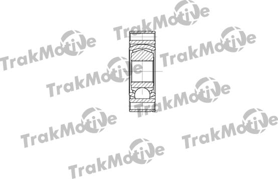 TrakMotive 45-0093 - Шарнирный комплект, ШРУС, приводной вал autospares.lv