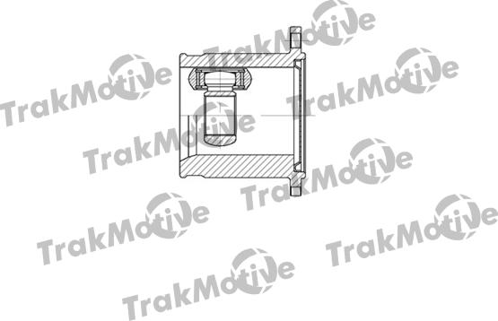 TrakMotive 45-0092 - Шарнирный комплект, ШРУС, приводной вал autospares.lv