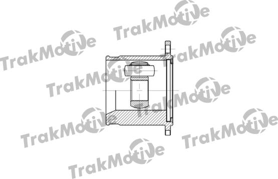 TrakMotive 45-0106 - Шарнирный комплект, ШРУС, приводной вал autospares.lv