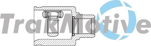 TrakMotive 45-0237 - Шарнирный комплект, ШРУС, приводной вал autospares.lv