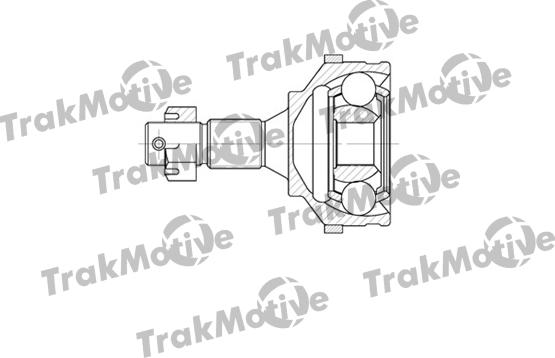 TrakMotive 40-0596 - Шарнирный комплект, ШРУС, приводной вал autospares.lv