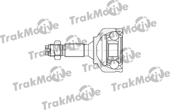 TrakMotive 40-0564 - Шарнирный комплект, ШРУС, приводной вал autospares.lv