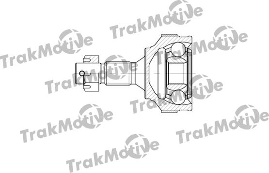 TrakMotive 40-0563 - Шарнирный комплект, ШРУС, приводной вал autospares.lv