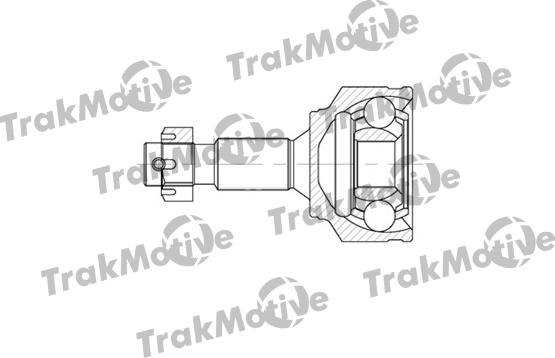 TrakMotive 40-0562 - Шарнирный комплект, ШРУС, приводной вал autospares.lv