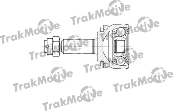 TrakMotive 40-0584 - Шарнирный комплект, ШРУС, приводной вал autospares.lv