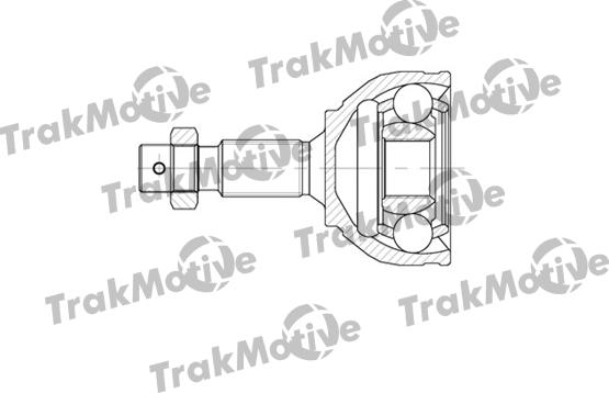 TrakMotive 40-0571 - Шарнирный комплект, ШРУС, приводной вал autospares.lv