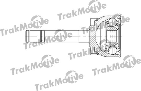 TrakMotive 40-0693 - Шарнирный комплект, ШРУС, приводной вал autospares.lv