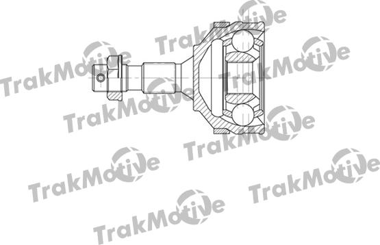 TrakMotive 40-0646 - Шарнирный комплект, ШРУС, приводной вал autospares.lv