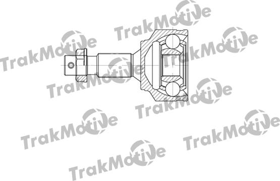 TrakMotive 40-0655 - Шарнирный комплект, ШРУС, приводной вал autospares.lv