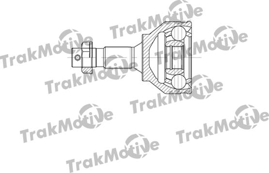 TrakMotive 40-0658 - Шарнирный комплект, ШРУС, приводной вал autospares.lv