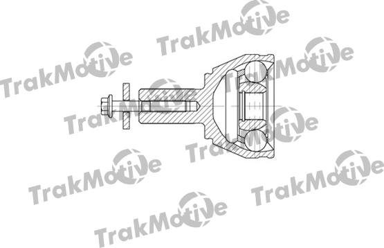 TrakMotive 40-0665 - Шарнирный комплект, ШРУС, приводной вал autospares.lv