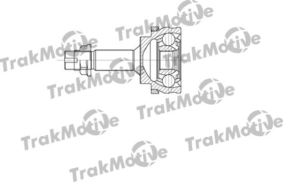 TrakMotive 40-0609 - Шарнирный комплект, ШРУС, приводной вал autospares.lv