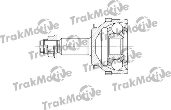 TrakMotive 40-0601 - Шарнирный комплект, ШРУС, приводной вал autospares.lv