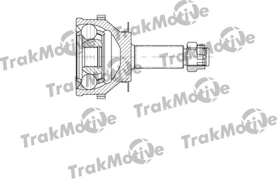 TrakMotive 40-0622 - Шарнирный комплект, ШРУС, приводной вал autospares.lv