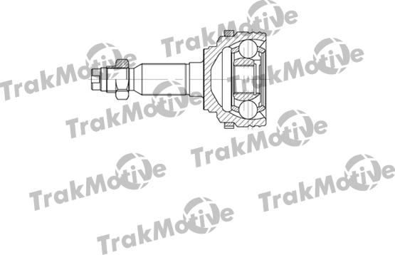 TrakMotive 40-0673 - Шарнирный комплект, ШРУС, приводной вал autospares.lv